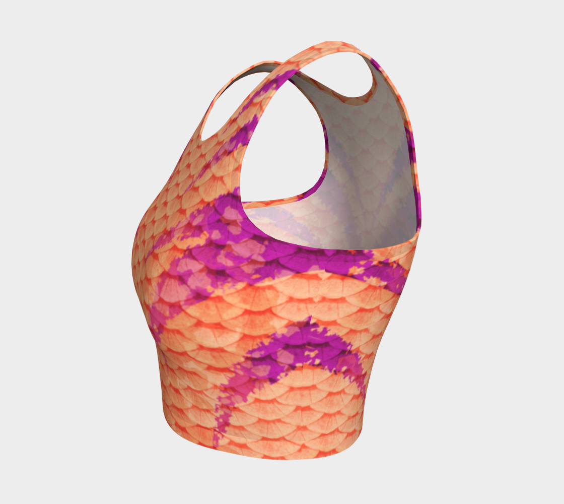 Sunset Shimmer Swim Top