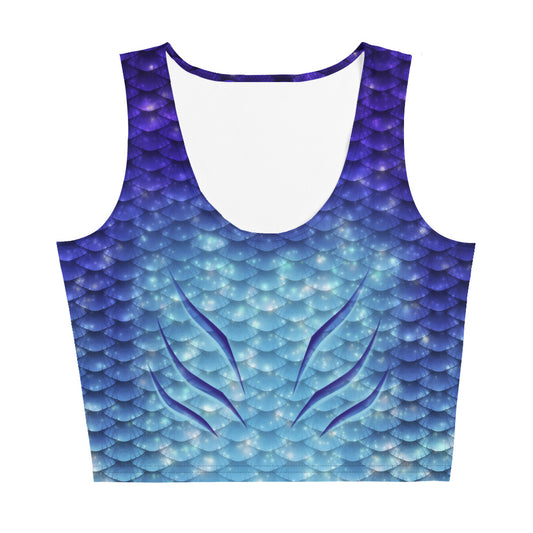 Midnight Magic Mermaid Crop Top