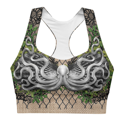 Silver Octopus "Shellusion" Merfolk Top