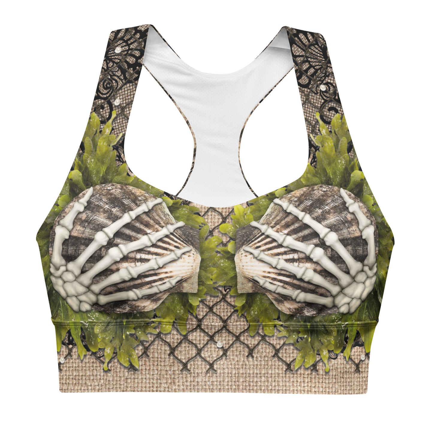 Skeleton Hands Shellusion Classic Merfolk Top