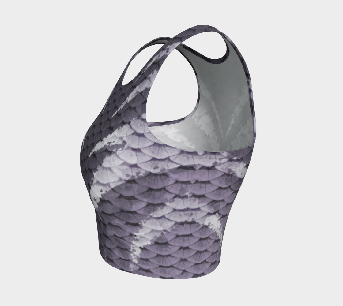 Silver Siren Swim Top
