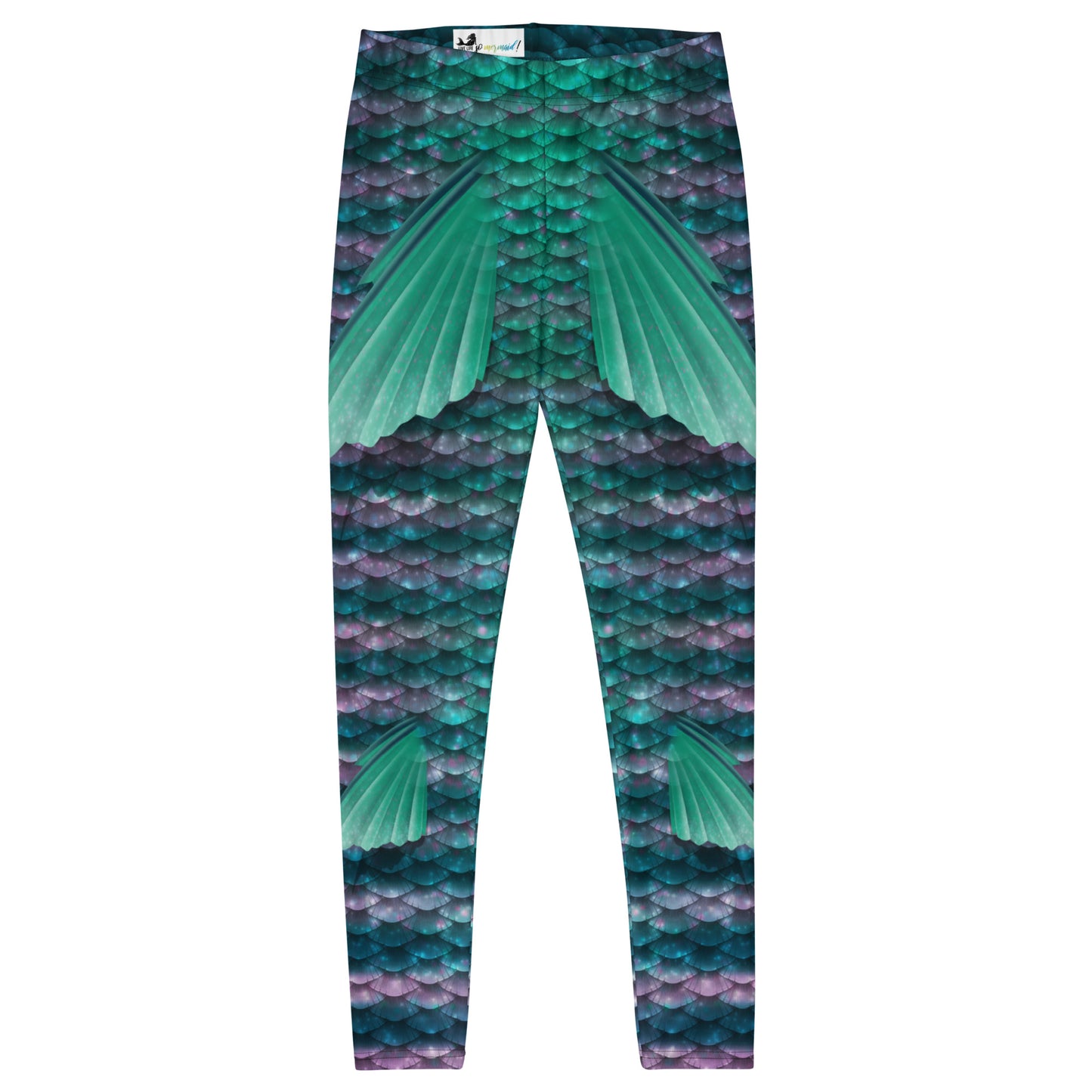 Emerald Dream Merfolk Leggings