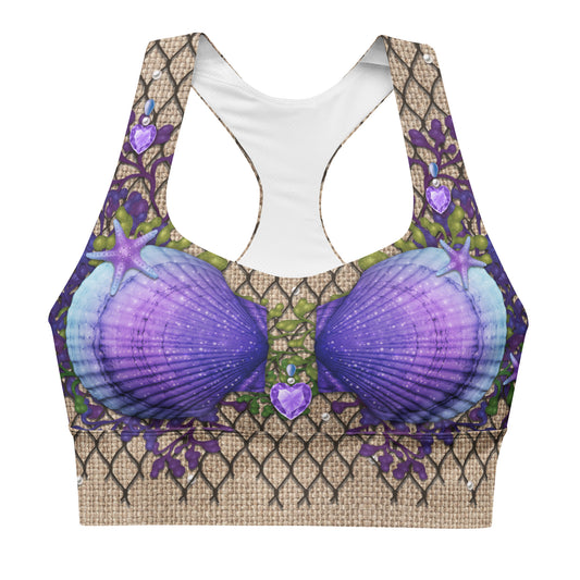 Sky Sapphire "Shellusion" Merfolk Top