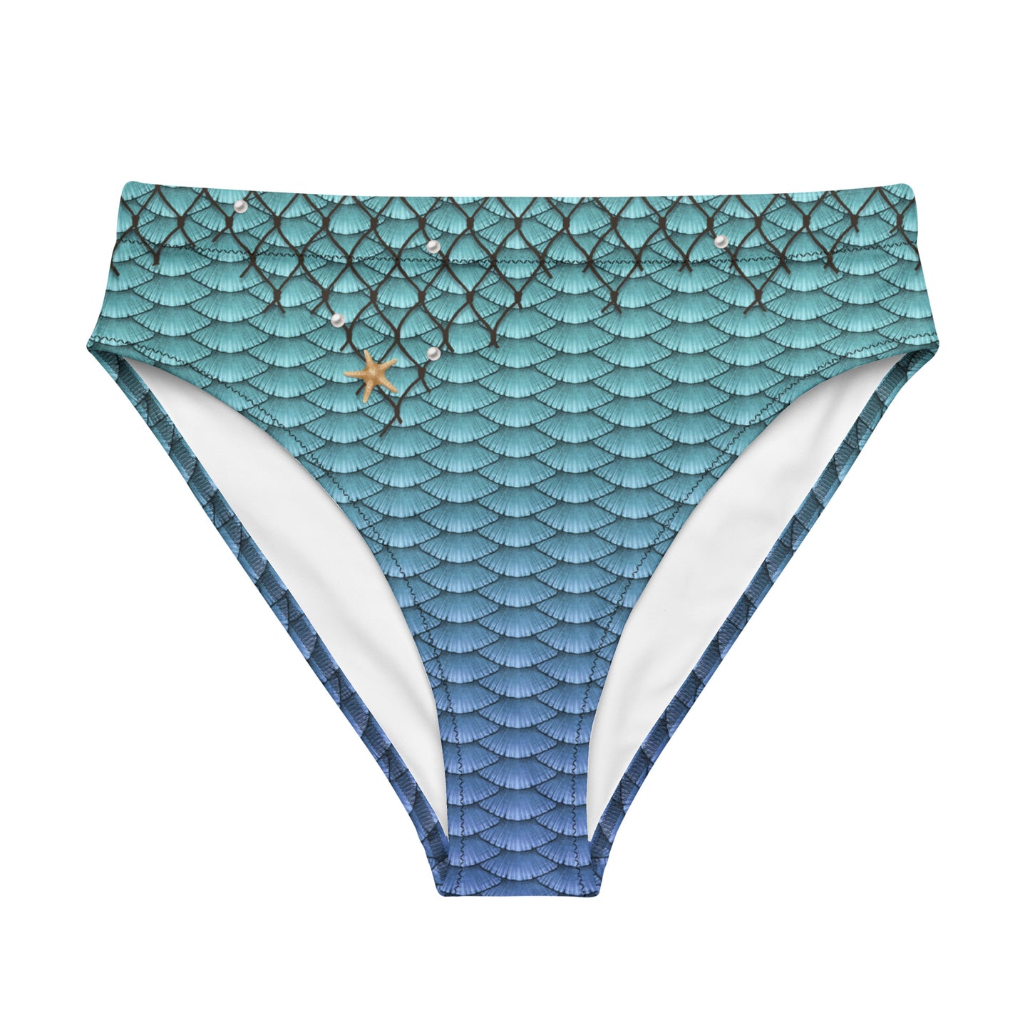Ocean Blue Recycled Merfolk Bottoms