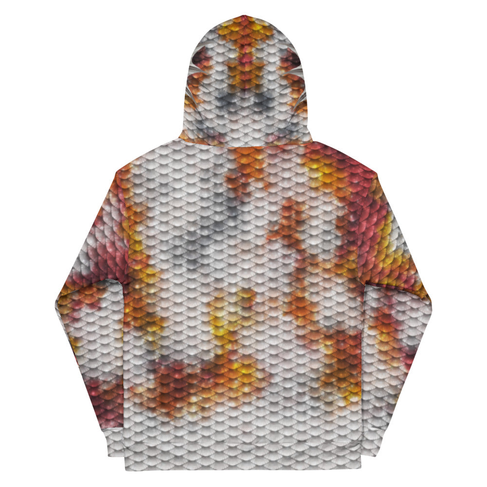 Fire Koi Mermaid Hoodie