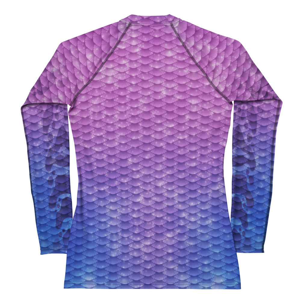 Star Sapphire Merfolk Rash Guard