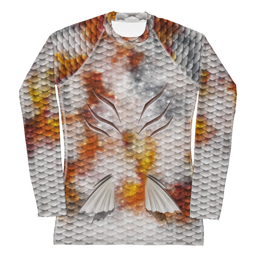 Fire Koi Merfolk Rash Guard