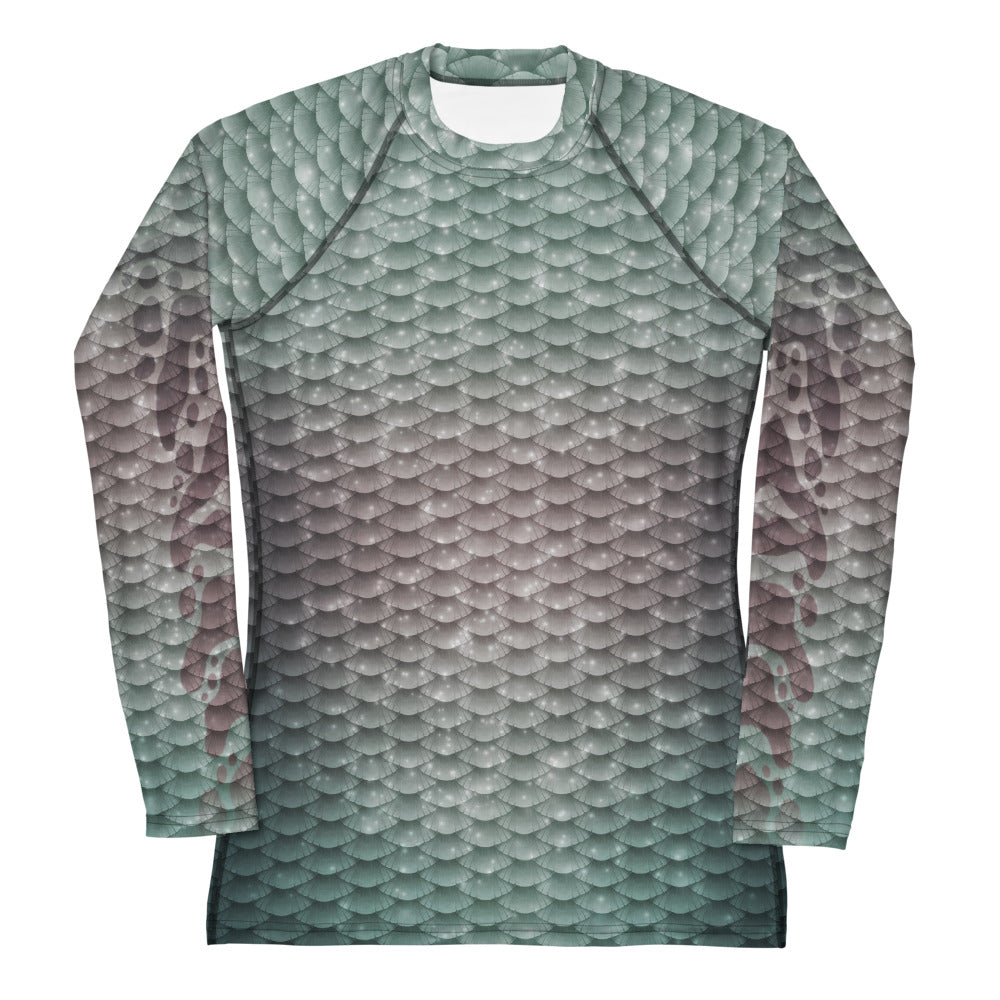 Ocean Mystery Merfolk Rash Guard
