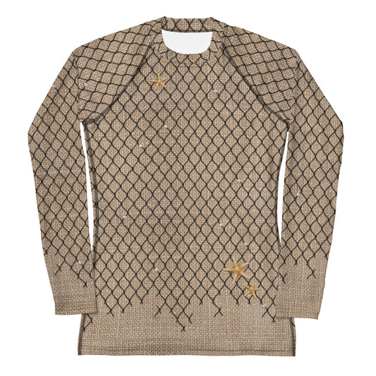 Burlap & Netting "Shellusion" Merfolk Rash Guard