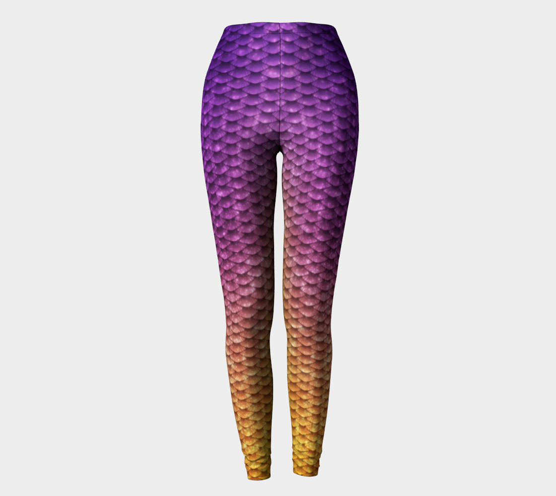 Sunset Mertober (Plain) Leggings