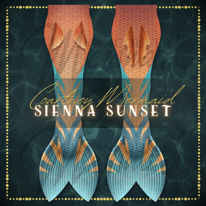 Sienna Sunset Mermaid Tail