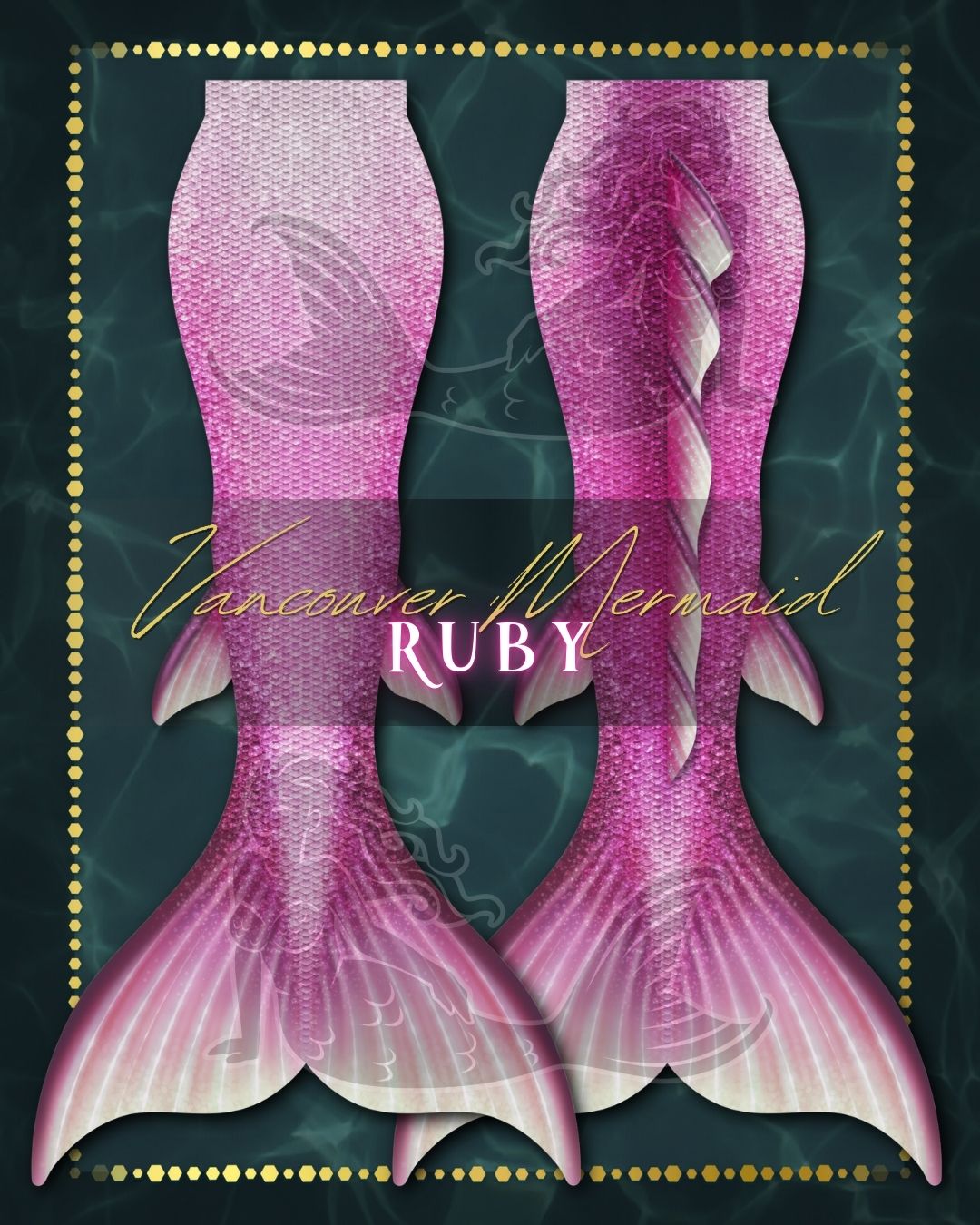 Ruby Mermaid Tail