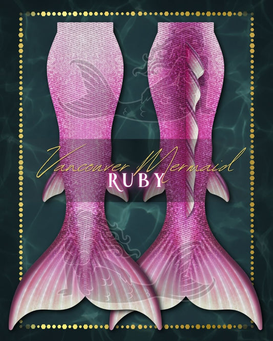 Ruby Mermaid Tail