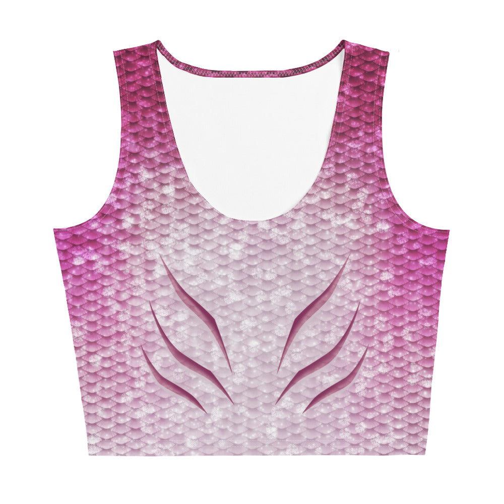 Ruby Mermaid Crop Top