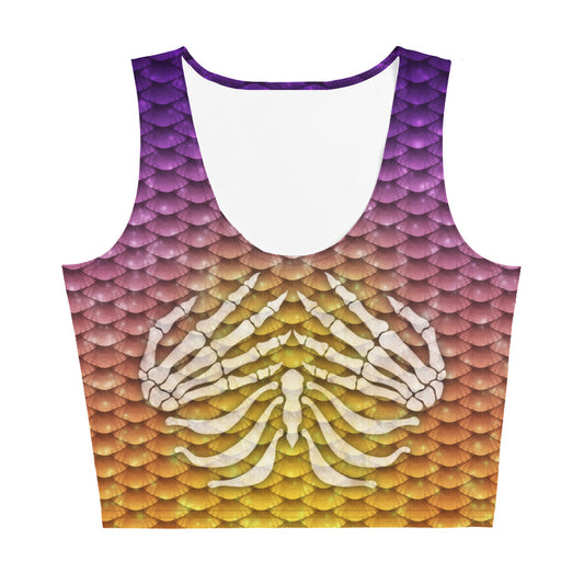 Sunset Mertober Crop Top