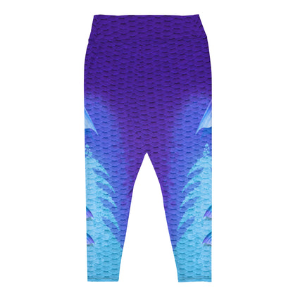 Seabreeze Spirit Plus Size Merfolk Leggings