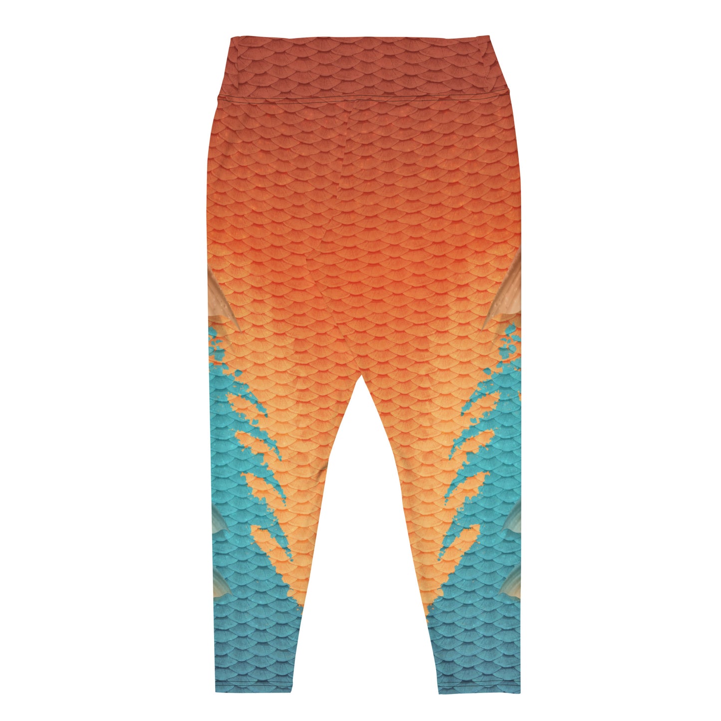 Sienna Sunset Plus Size Merfolk Leggings