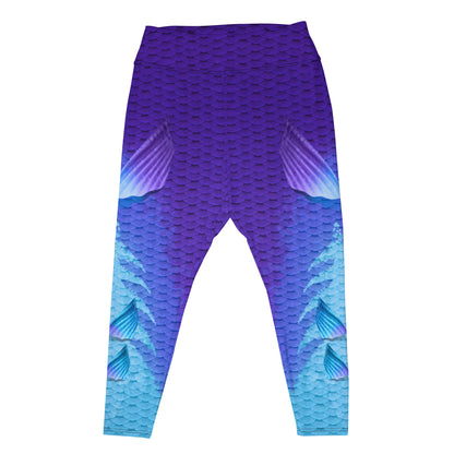 Seabreeze Spirit Plus Size Merfolk Leggings