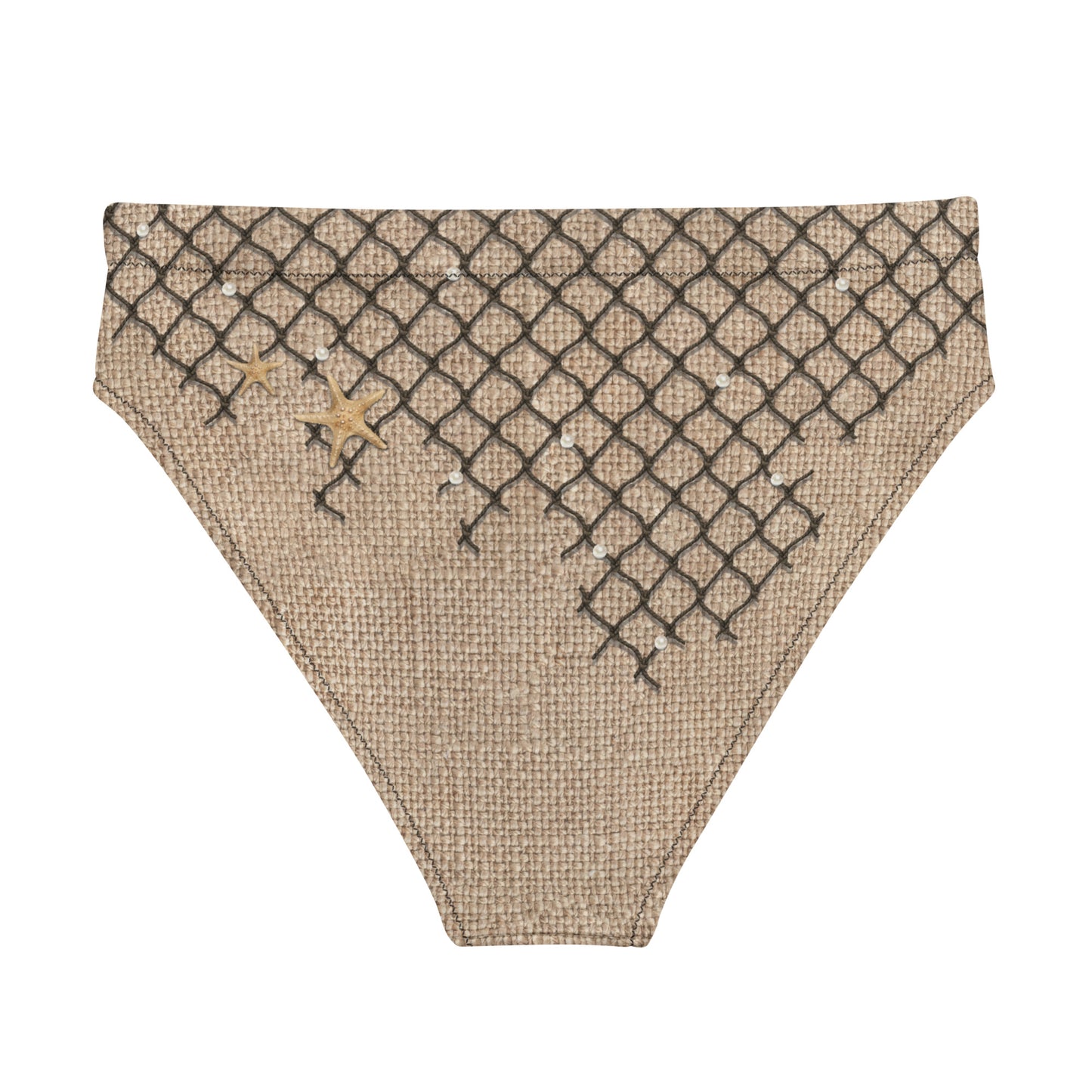 Burlap and Net Recycled Merfolk Bottoms