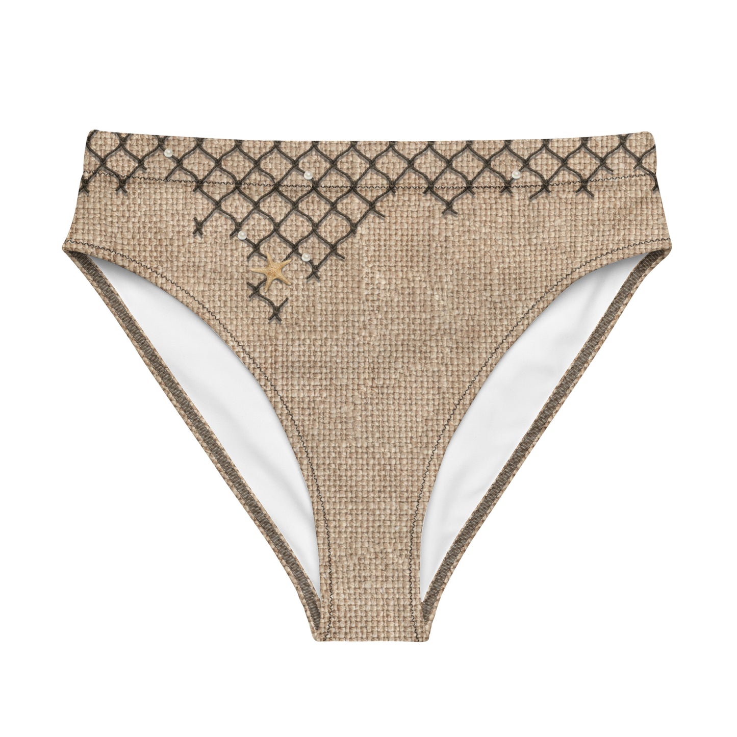 Burlap and Net Recycled Merfolk Bottoms