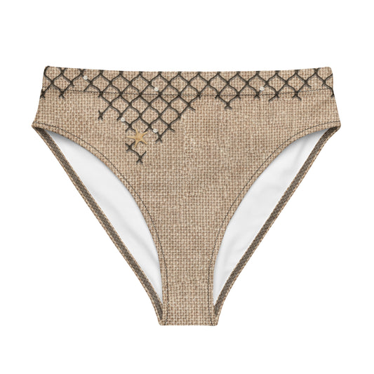 Burlap and Net Recycled Merfolk Bottoms