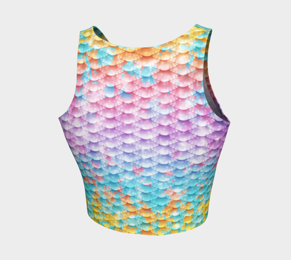 Rainbow Dazzle Swim Top