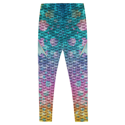 Rainbow Dazzle Merfolk Leggings