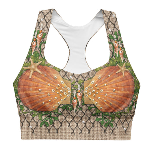 Sunset Scallop "Shellusion" Merfolk Top