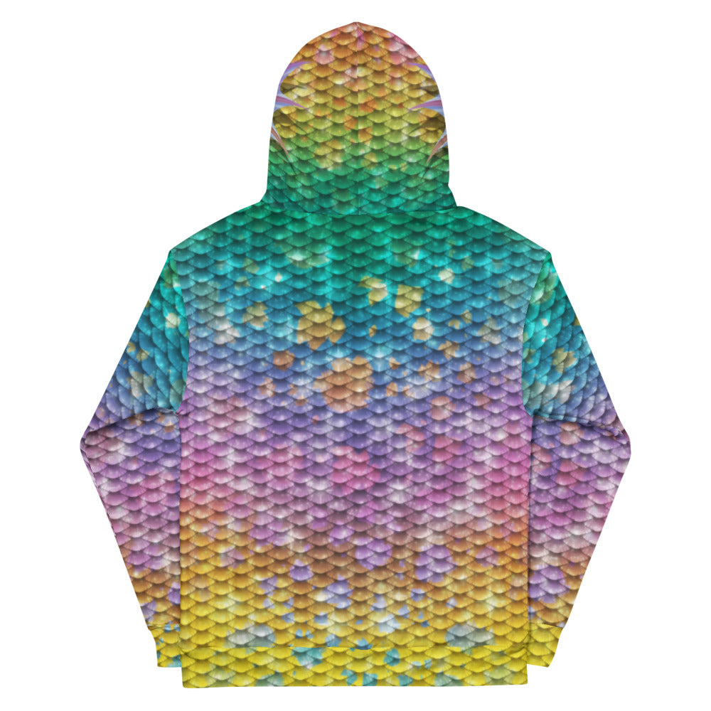 Rainbow Dazzle Merfolk Hoodie