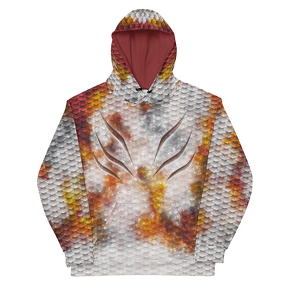 Fire Koi Mermaid Hoodie