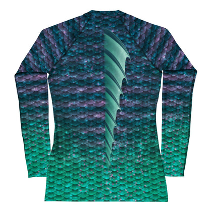 Emerald Dream Merfolk Rash Guard