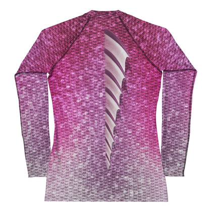 Ruby Merfolk Rash Guard